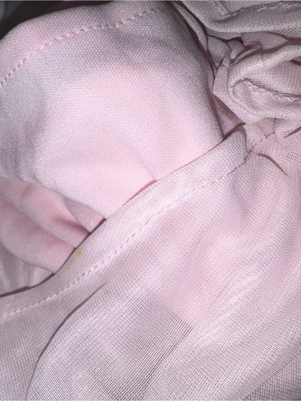 Azazie One-Shoulder Pale Pink Evening Gown - Picture 9 of 10